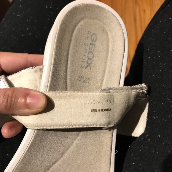 Respira Chunky Chrome Ankle Straps platform Mirror Metallic Shiny Outdoor Hiking - Picture 8 of 11